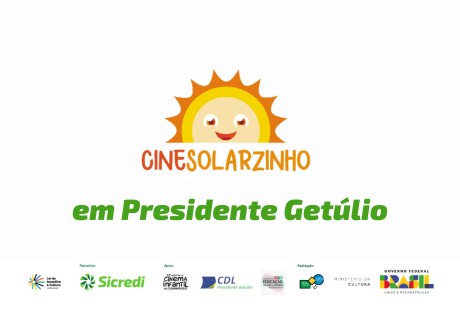 CineSolarzinho chega a Presidente Getúlio com sessões gratuitas de cinema movido a energia solar, pipoca e atrações para toda a família